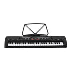 Alpha 49 Key Electronic Keyboard Portable Digital Piano Musical Instrument Black