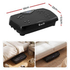 Everfit Vibration Plate Exercise Machine Full Body Shaker Workout Vibrate Fitness Platform with Bluetooth, 150KG Capacity, 150Speed Levels Vibrating Plate for Home Women Men, Black