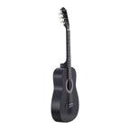 Alpha 38 Inch Acoustic Guitar Full Size Classical Cutaway Nylon String Black