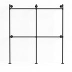 Artiss Industrial Pipe Clothing Rack Garment Clothes Display Stand Wall Mounted