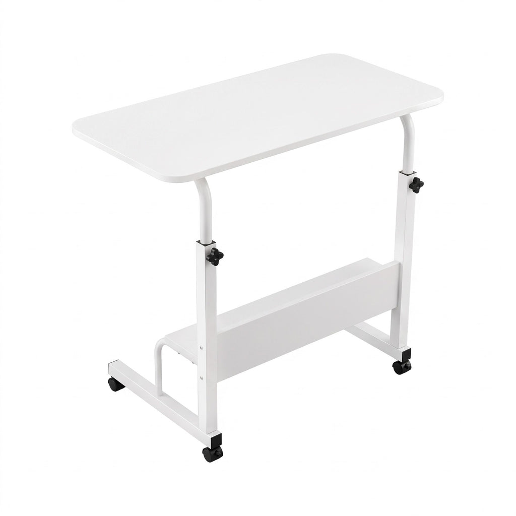 Artiss Laptop Desk Portable Sit Stand Desks Height Adjustable Workstation 80CM White