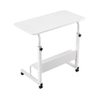 Artiss Laptop Desk Portable Sit Stand Desks Height Adjustable Workstation 80CM White