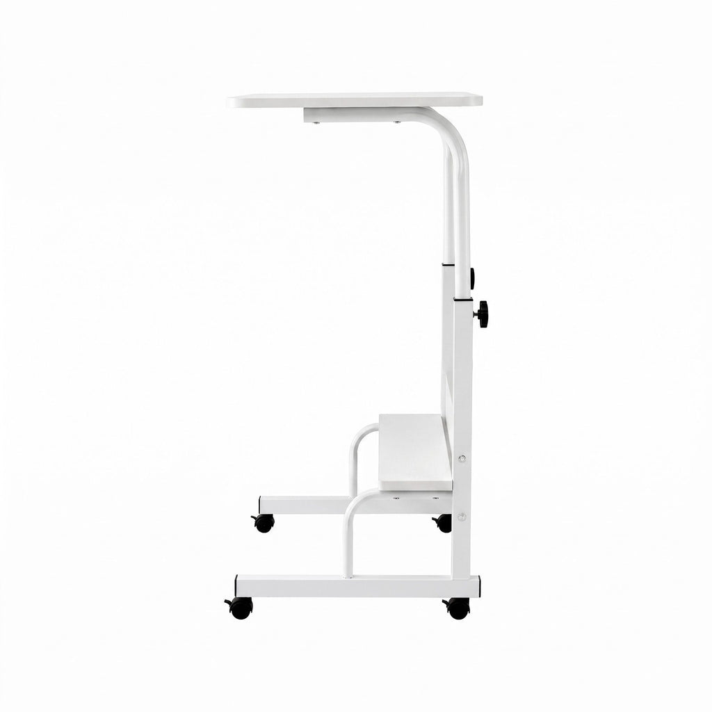 Artiss Laptop Desk Portable Sit Stand Desks Height Adjustable Workstation 80CM White