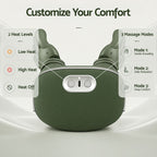 Livemor Electric Neck Massager with Heat for Shoulder,Back Wireless Massage | 4D Shiatsu Kneading Massager with Heat, Cordless Portable Muscle Relaxer, Soothes Shoulder Tension for Home, Office, and Car