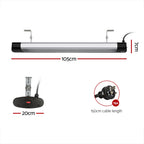 Devanti 2PCS Electric Radiant Strip Heater Outdoor Indoor Patio Infrared Heaters 3000W