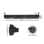 Devanti 2PCS Electric Strip Heater Radiant Infrared Heaters 2000W