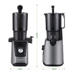 DEVANTI Slow Juicer Cold Press 200W for Fruit Vegetable Juice