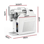 Devanti Slushie Machine 2L Frozen Drink Maker Ice Cream Cocktail Slush Maker White