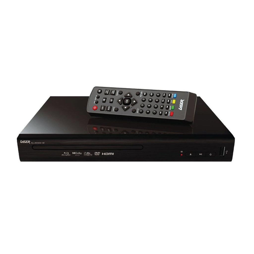 Laser Blu-Ray Player with Multi Region Playback