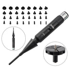 Professional Laser Bore Sight Kit Multiple Caliber Upgraded Green Bore Sighter.