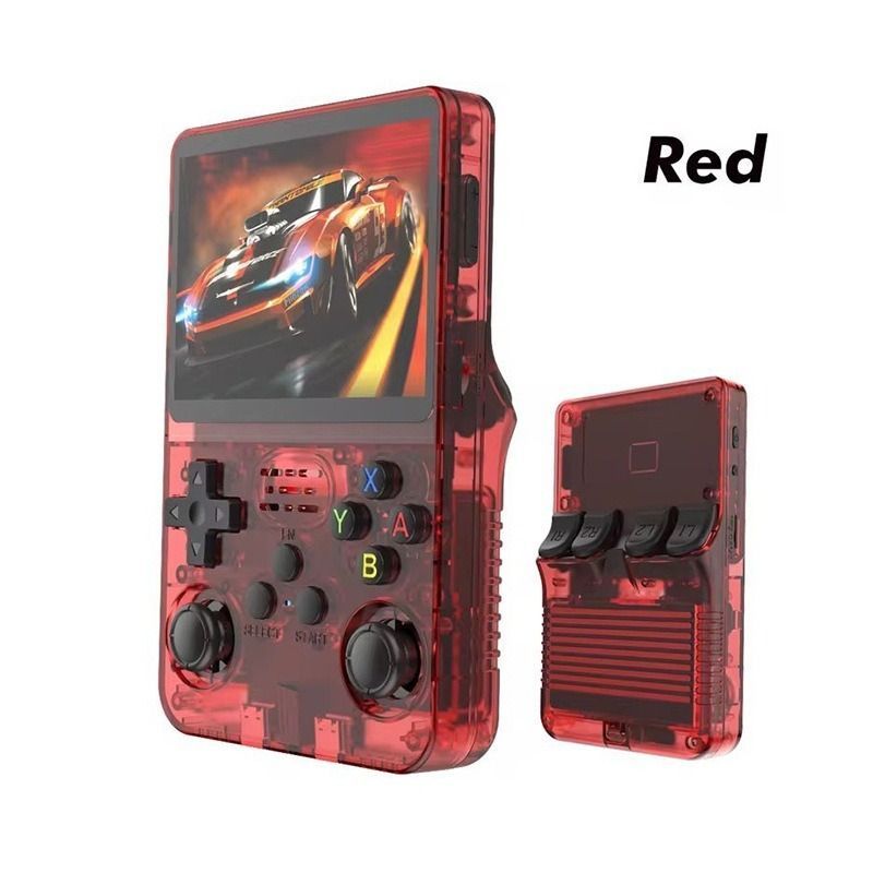 handheld game console, 3.5-inch HD screen, GTA, retro classic games, portable arcade, PSP-style, retro gaming, portable gaming, nostalgic console, Australia - Blue - Size 128G