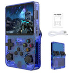 handheld game console, 3.5-inch HD screen, GTA, retro classic games, portable arcade, PSP-style, retro gaming, portable gaming, nostalgic console, Australia - White - Size 128G