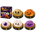 Halloween toys, mystery blind box, pumpkin toys, ghost toys, eyeball toys, slow-rebound pectin, stress relief toy, Halloween gifts, Halloween decorations, Australian Halloween, sensory toy - eyeball - Size 8cm