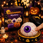 Halloween toys, mystery blind box, pumpkin toys, ghost toys, eyeball toys, slow-rebound pectin, stress relief toy, Halloween gifts, Halloween decorations, Australian Halloween, sensory toy - pumpkin - Size 8cm