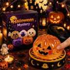Halloween toys, mystery blind box, pumpkin toys, ghost toys, eyeball toys, slow-rebound pectin, stress relief toy, Halloween gifts, Halloween decorations, Australian Halloween, sensory toy - pumpkin - Size 8cm