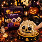 Halloween toys, mystery blind box, pumpkin toys, ghost toys, eyeball toys, slow-rebound pectin, stress relief toy, Halloween gifts, Halloween decorations, Australian Halloween, sensory toy - skeleton - Size 8cm
