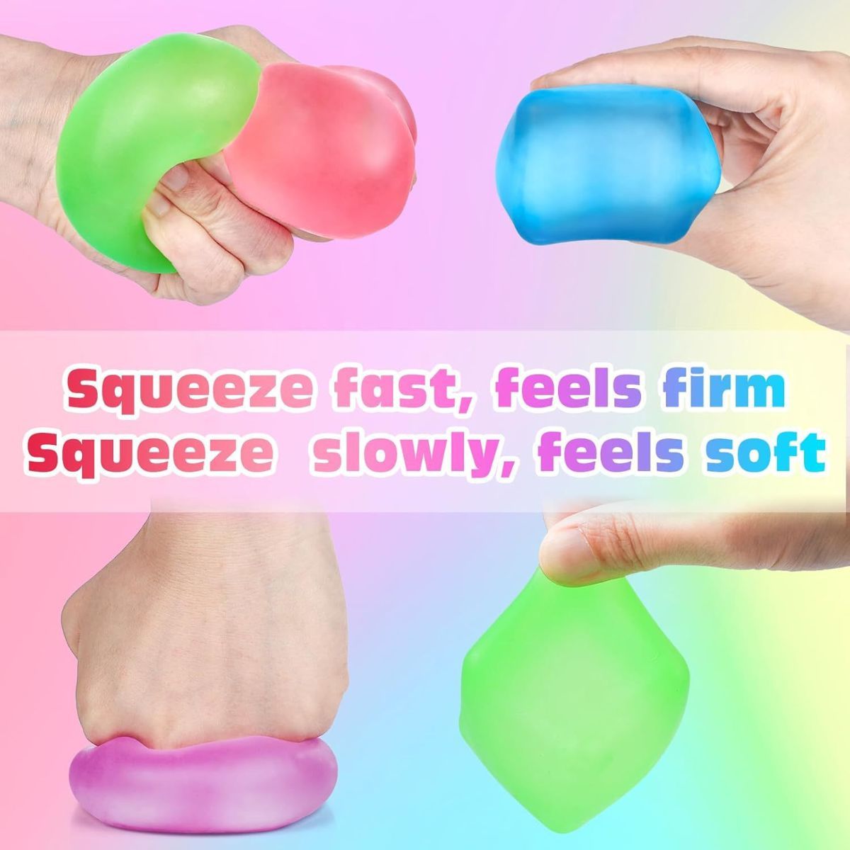 decompression toys, stress relievers, slow rebound toys, sensory training toys, Australian stress relief, kids sensory toys, adult fidget toys, anxiety relief - Green - Size 2PCS