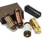 Da Vinci Code, Lock Cylinder, Puzzle, Gift, Valentine's Day Gift, Christmas Gift, Birthday Gift, Australian Puzzle, Brain Teaser, Code Breaking - cupronickel - Size L