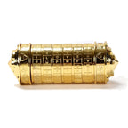 Da Vinci Code, Lock Cylinder, Puzzle, Gift, Valentine's Day Gift, Christmas Gift, Birthday Gift, Australian Puzzle, Brain Teaser, Code Breaking - red copper - Size L