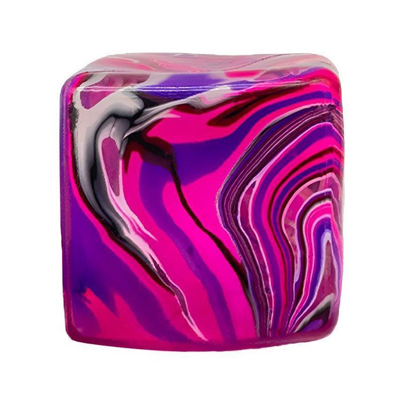 marbled ice cube squeeze toy, stress relief toy, novelty gift, squishy toy, trendy toy, desk toy, anxiety relief, fidget toy, Australian market - Green - Size 2pcs