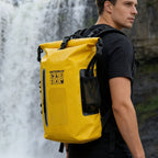 waterproof backpack, dry-wet separation, outdoor sports backpack, fishing backpack, camping backpack, canyoning backpack, swimming backpack, rafting backpack, waterproof gear, Australia outdoor backpack, hiking backpack water resistant - army green - Size