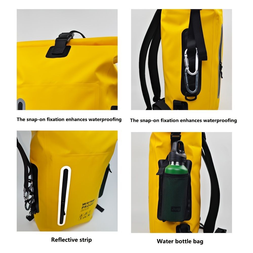 waterproof backpack, dry-wet separation, outdoor sports backpack, fishing backpack, camping backpack, canyoning backpack, swimming backpack, rafting backpack, waterproof gear, Australia outdoor backpack, hiking backpack water resistant - Navy - Size 25L