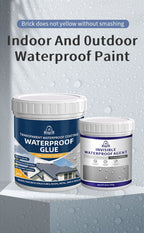 transparent waterproof coating, clear sealant, waterproof sealant Australia, RV waterproofing, roof waterproofing, wall waterproofing, window waterproofing, gutter waterproofing, pipe waterproofing, outdoor sealant, DIY waterproofing - Clear - Size 1000ml