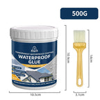 transparent waterproof coating, clear sealant, waterproof sealant Australia, RV waterproofing, roof waterproofing, wall waterproofing, window waterproofing, gutter waterproofing, pipe waterproofing, outdoor sealant, DIY waterproofing - Clear - Size 300ml