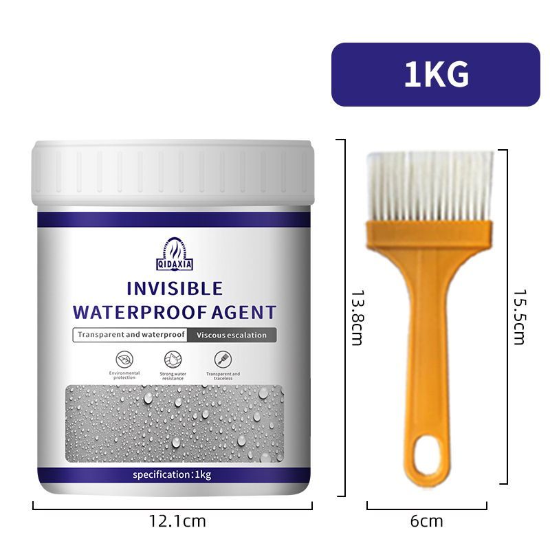 transparent waterproof coating, clear sealant, waterproof sealant Australia, RV waterproofing, roof waterproofing, wall waterproofing, window waterproofing, gutter waterproofing, pipe waterproofing, outdoor sealant, DIY waterproofing - Clear - Size 500ml