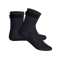 unisex diving socks, 3MM neoprene socks, mid-calf diving socks, hook-and-loop diving socks, water sports socks, diving snorkeling socks, beach volleyball socks, Australia diving gear, neoprene socks for men and women - Black - Size L