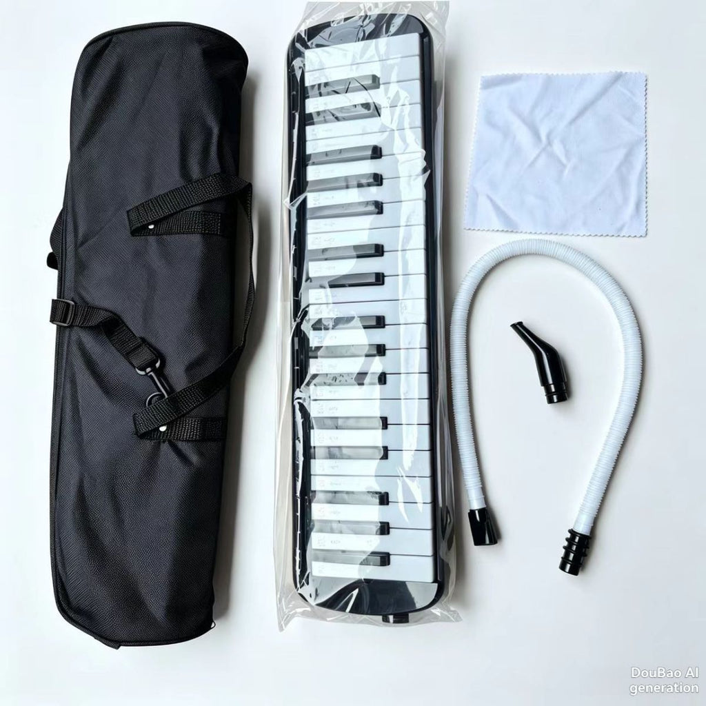 32-key melodica, 37-key melodica, student melodica, beginner melodica, musical instrument, music education, portable instrument, Australian students, classroom music - Blue - Size 32