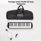 32-key melodica, 37-key melodica, student melodica, beginner melodica, musical instrument, music education, portable instrument, Australian students, classroom music - Blue - Size 37