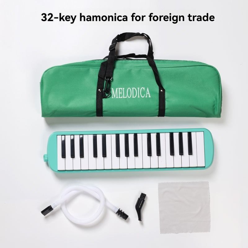 32-key melodica, 37-key melodica, student melodica, beginner melodica, musical instrument, music education, portable instrument, Australian students, classroom music - Pink - Size 37