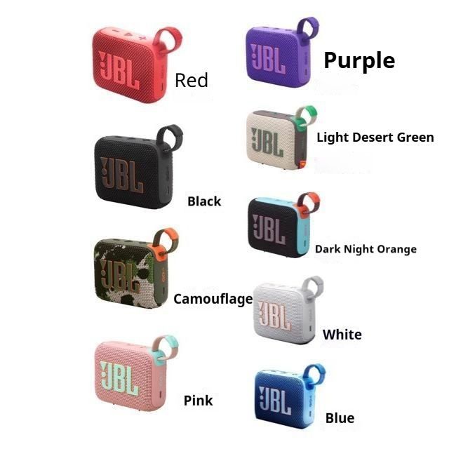 portable Bluetooth speaker, compact speaker, 7-hour playback, beach speaker, camping speaker, home speaker, outdoor speaker, long battery life, passive radiator - Purple - Size IPX7
