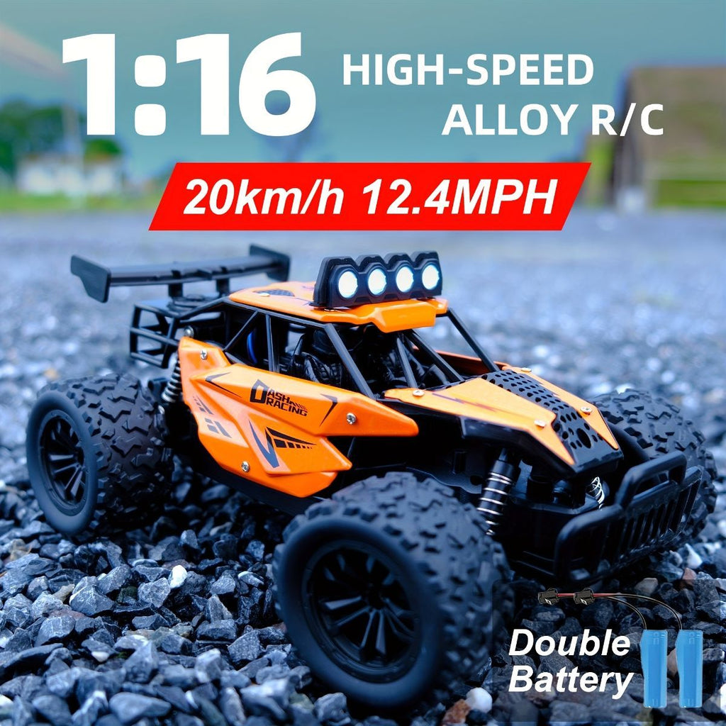 1:16 metal RC car, high-speed drifting, off-road racing car, boys toy car, 2.4GHz remote control, outdoor play toy, drift car, remote control car for kids, Australian toy - Black - Size variable speed