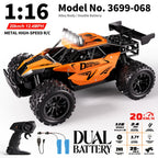 1:16 metal RC car, high-speed drifting, off-road racing car, boys toy car, 2.4GHz remote control, outdoor play toy, drift car, remote control car for kids, Australian toy - Blue - Size variable speed