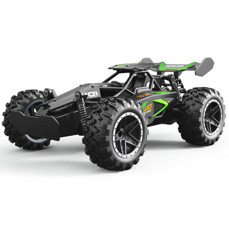 2.4G remote control car, high-speed off-road car, remote control toy for kids, four-wheel drive car, RC car with lights, outdoor toy Australia, gift for kids - Red - Size Three-electric systems