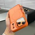 transparent phone case, magnetic phone case, animated phone case, phone accessories, phone protection, Australia phone case - Orange - Size iPhone 16 Pro Max