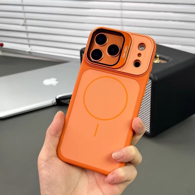 transparent phone case, magnetic phone case, animated phone case, phone accessories, phone protection, Australia phone case - Orange - Size iPhone 16 Pro Max