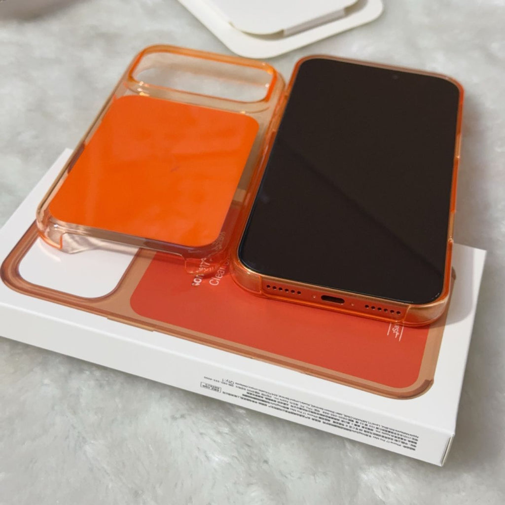 transparent phone case, magnetic phone case, animated phone case, phone accessories, phone protection, Australia phone case - Orange - Size iPhone 16 Pro Max