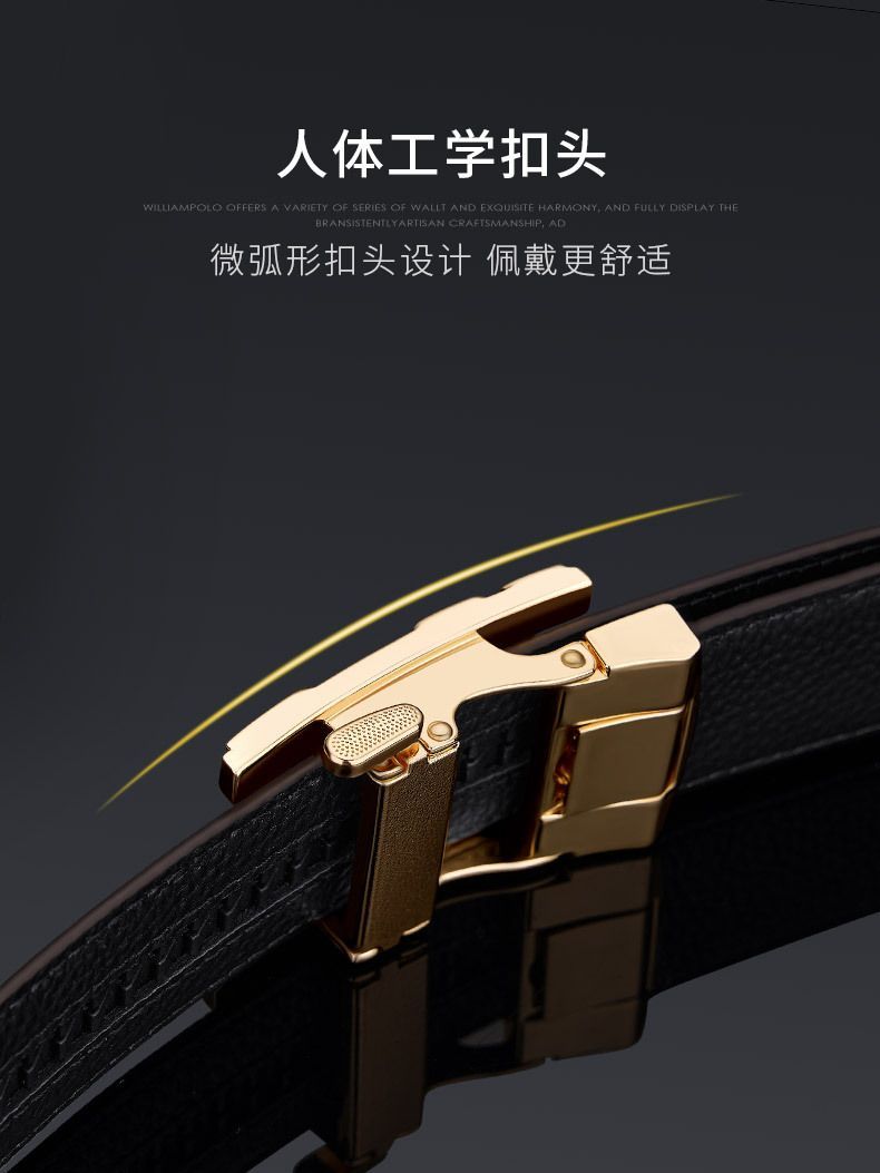 men's belt, genuine leather belt, alloy buckle belt, all-matching belt, premium men's accessories, Australian men's fashion, casual belt, formal belt, leather accessories - Grey khaki - Size 125cm-49.2in
