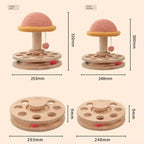 Cat Furniture Cat Scratching Post Cat Playhouse Cat Entertainment Cat Claw - Multi-color - Size 32-29CM