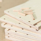 Wood Dowels Beech Wood Dowels Woodworking Supplies Drilling Dowels DIY - Wood color - Size 6-40mm