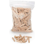 Wood Dowels Beech Wood Dowels Woodworking Supplies Drilling Dowels DIY - Wood color - Size 8-40mm