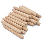 Wood Dowels Beech Wood Dowels Woodworking Supplies Drilling Dowels DIY - Wood color - Size 8-40mm
