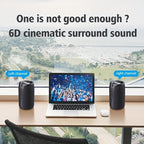 EALOT S32 Wireless Bluetooth Speaker Portable Speaker Powerful Bass TWS - Blue - Size 001