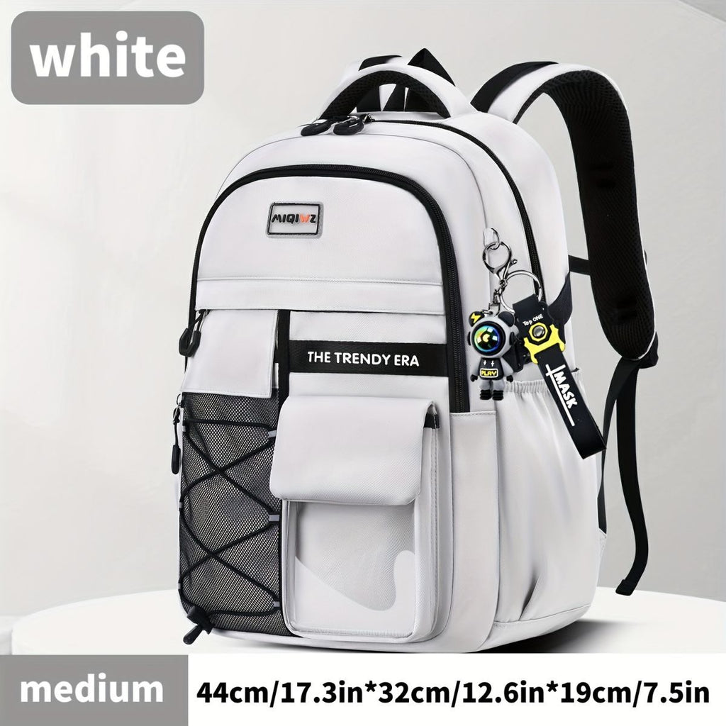 Teenager Backpack Safe Materials Backpack Multiple Compartments Backpack Ample - Pink - Size 47-34CM