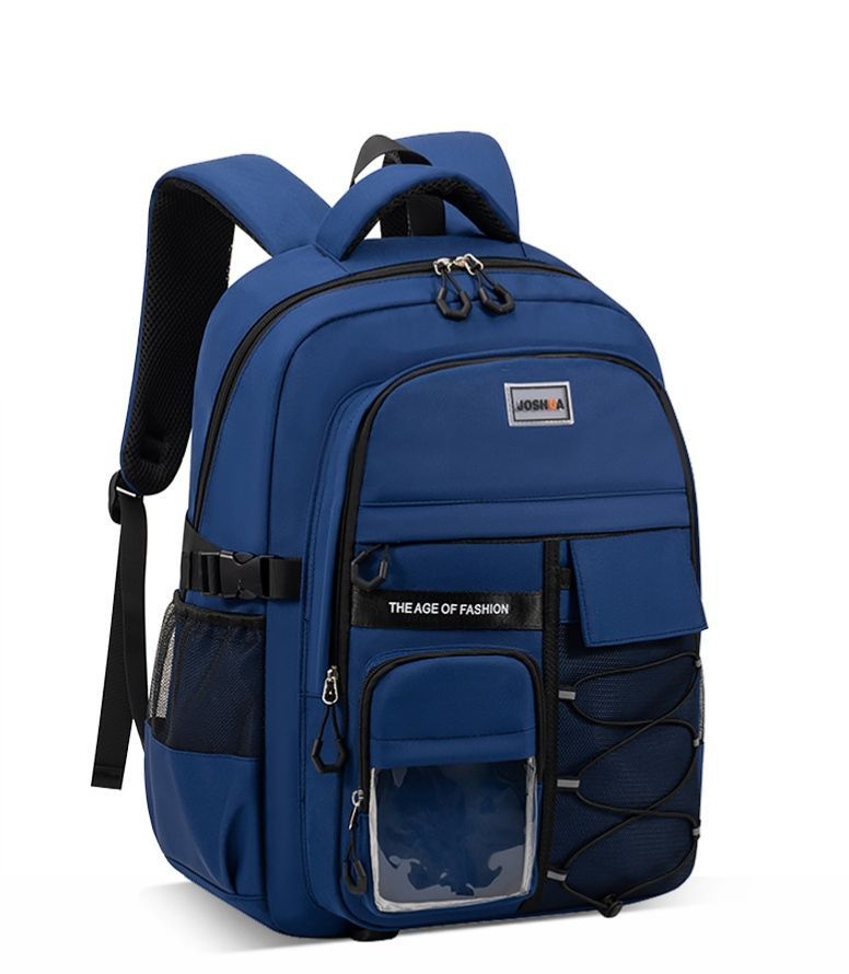 Teenager Backpack Safe Materials Backpack Multiple Compartments Backpack Ample - Pink - Size 47-34CM
