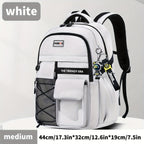Teenager Backpack Safe Materials Backpack Multiple Compartments Backpack Ample - Pink - Size 44-32CM