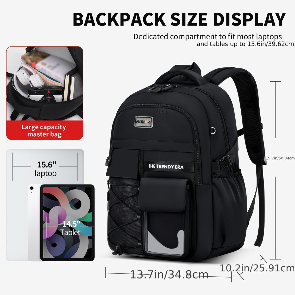 Teenager Backpack Safe Materials Backpack Multiple Compartments Backpack Ample - Pink - Size 44-32CM